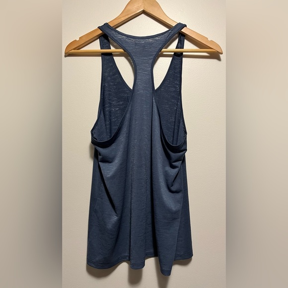 Noul Heathered Dusty Blue Racerback Tank - Picture 2 of 4